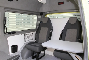 PAM, psykiatrisk akutmobilitet, interiör